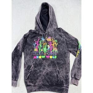 Meow Wolf Omega Mart Unisex Hoodie Small Black Surrealism Vaporware